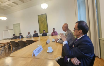 Principal Scientific Adviser to Government of India Visits Switzerland, from 14-16 October 2025